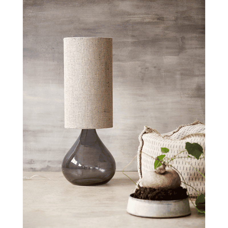 House Doctor Grand Pied de Lampe, Gris Foncé