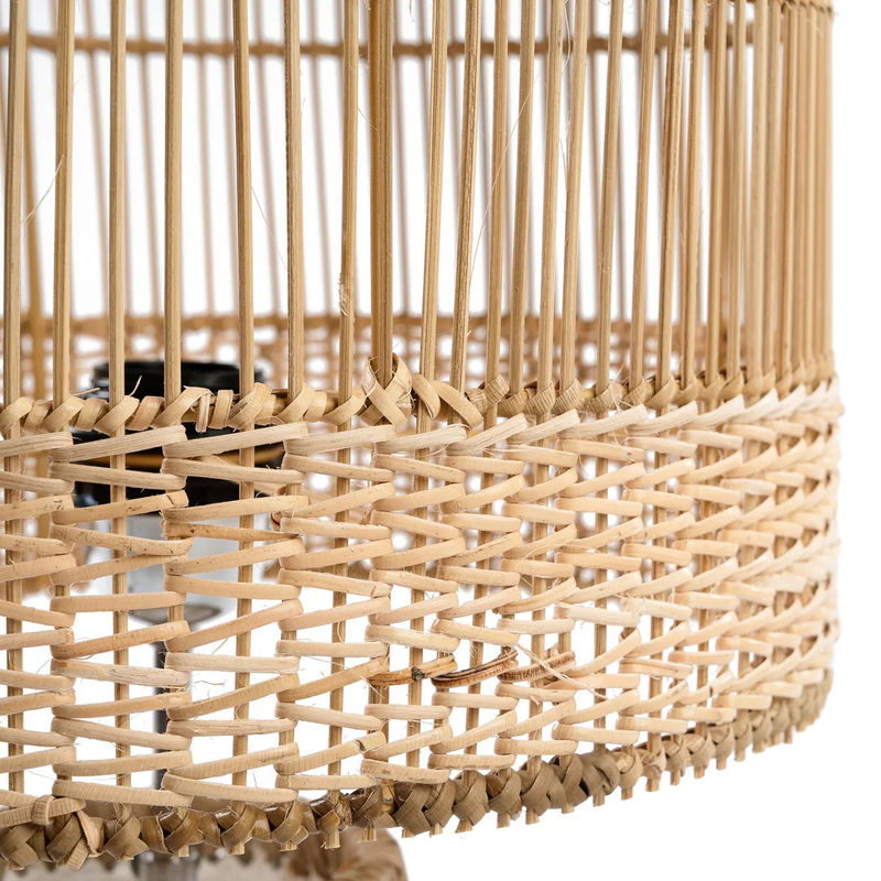 Bazar Bizar La Lampe De Table Kiska-Blanc Naturel