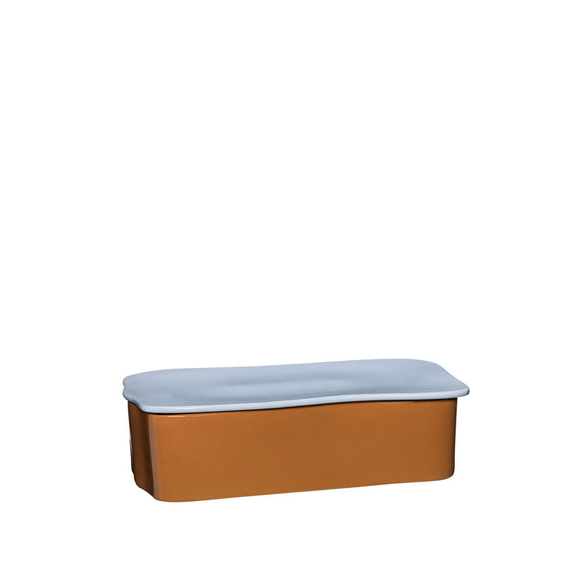 Hübsch Amare Bureau Organiser Groot Bruin/Lichtblauw