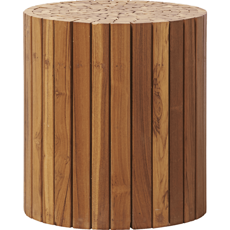 Table d'appoint Teaky de House Doctor, Naturel