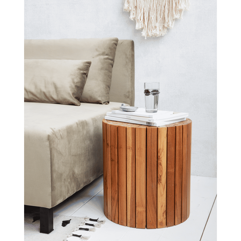 Table d'appoint Teaky de House Doctor, Naturel