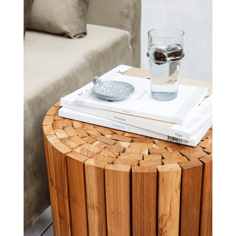 Table d'appoint Teaky de House Doctor, Naturel