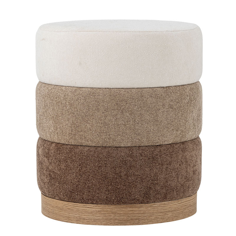 Pouf Bilbao de Bloomingville, Polyester