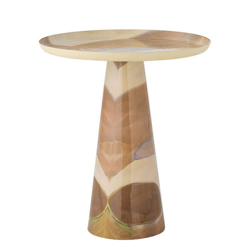 Table d'appoint Bloomingville Brooke, rose, métal