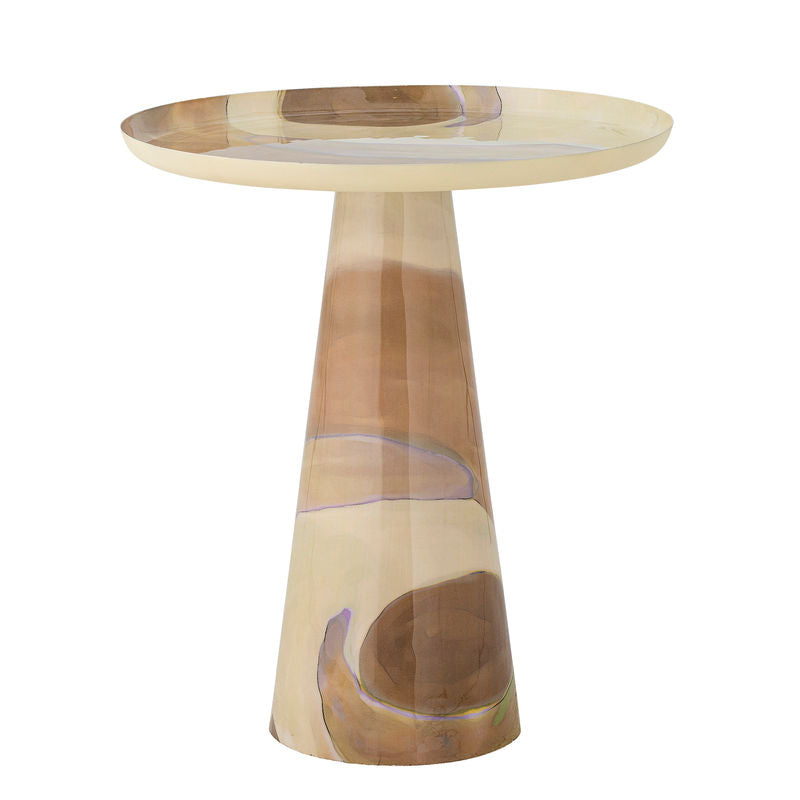 Table d'appoint Bloomingville Brooke, rose, métal