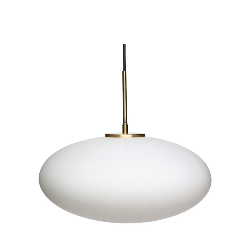 Hübsch Muse lampe, weiss