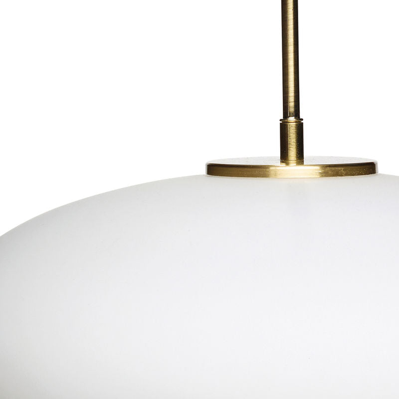 Hübsch Muse lampe, weiss