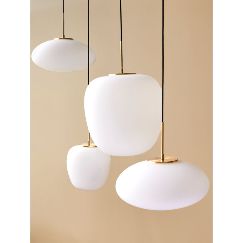 Hübsch Muse lampe, weiss
