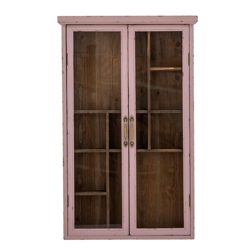 Armoire Hazem de la collection Creative, rose, bois