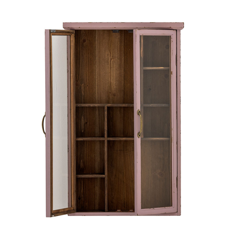 Armoire Hazem de la collection Creative, rose, bois