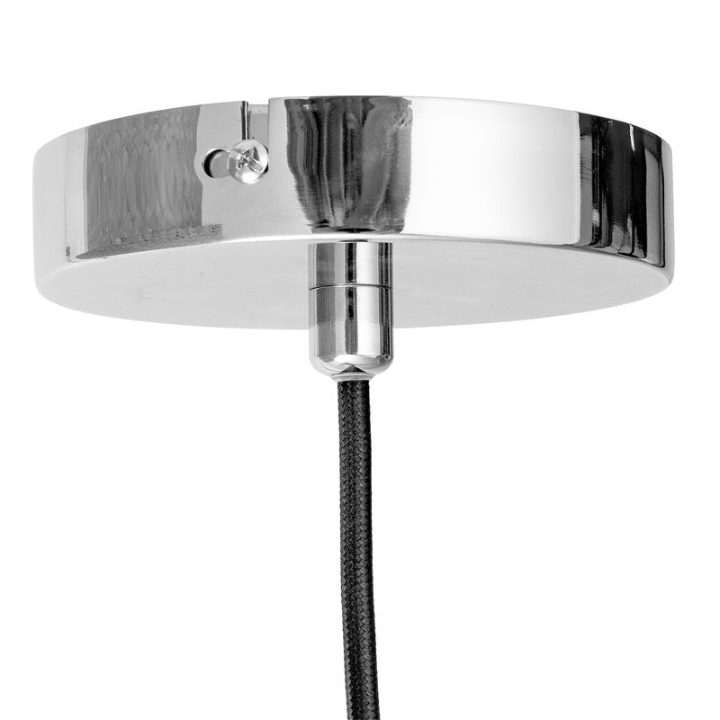 Bloomingville Adar hanglamp, grijs, glas