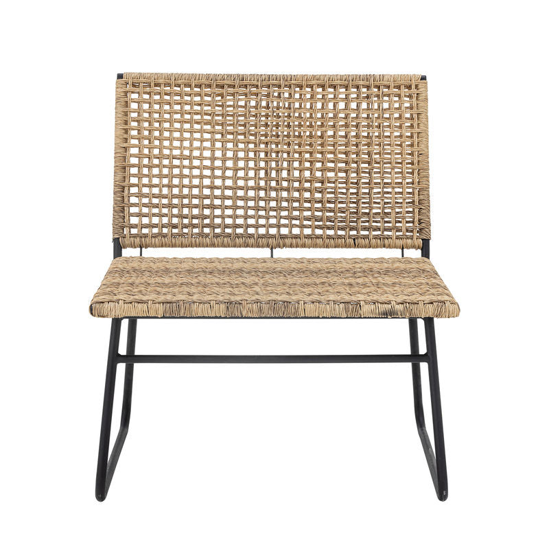 Fauteuil de salon Vallone Bloomingville, naturel
