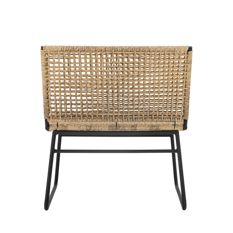 Fauteuil de salon Vallone Bloomingville, naturel