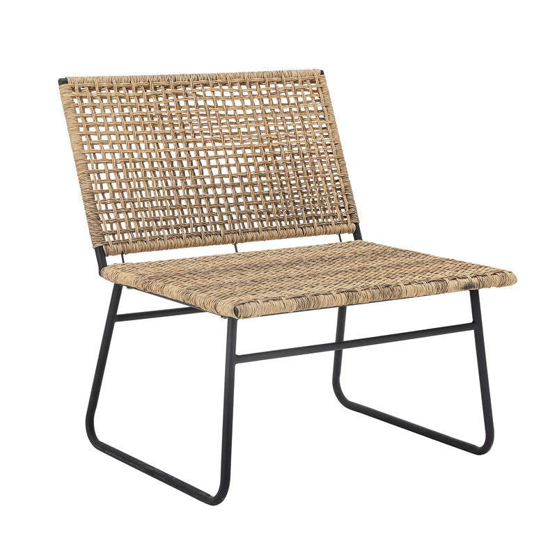 Fauteuil de salon Vallone Bloomingville, naturel