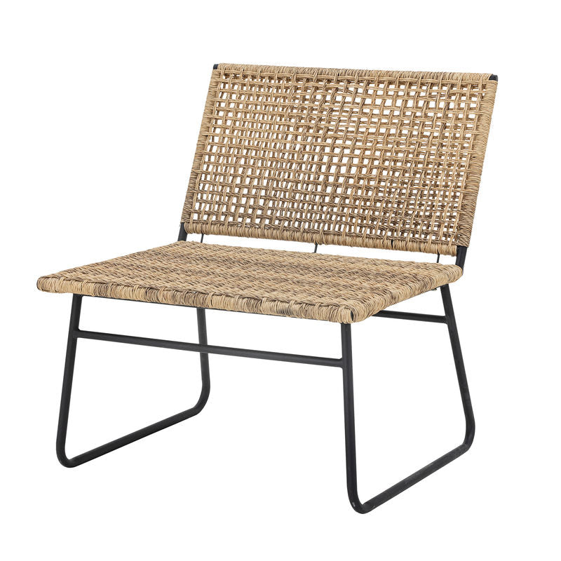 Fauteuil de salon Vallone Bloomingville, naturel