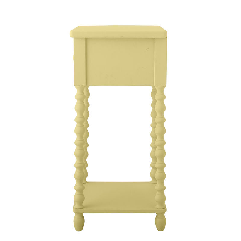 Bloomingville Salino bijzettafel, geel, hout