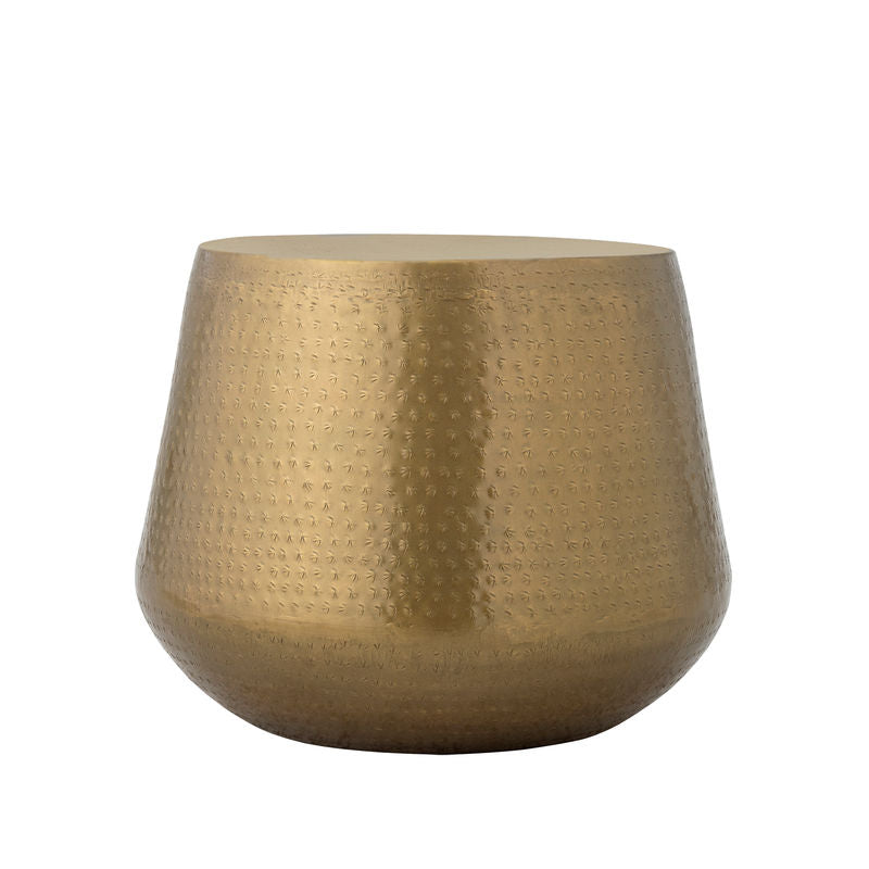 Table d'appoint Avola de la collection Creative, laiton, métal