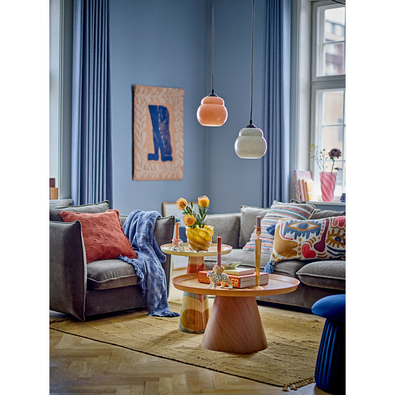 Table d'appoint Bloomingville Brooke, Jaune, Métal
