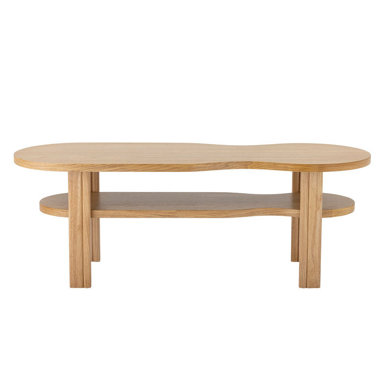 Table basse Valria de Bloomingville, Naturel, Bois en placage de chêne