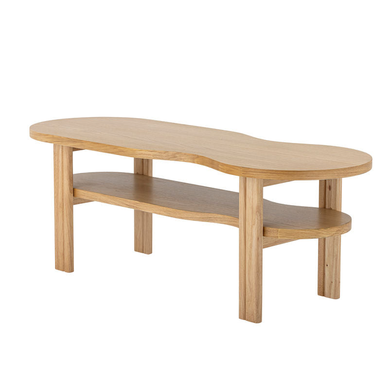 Table basse Valria de Bloomingville, Naturel, Bois en placage de chêne
