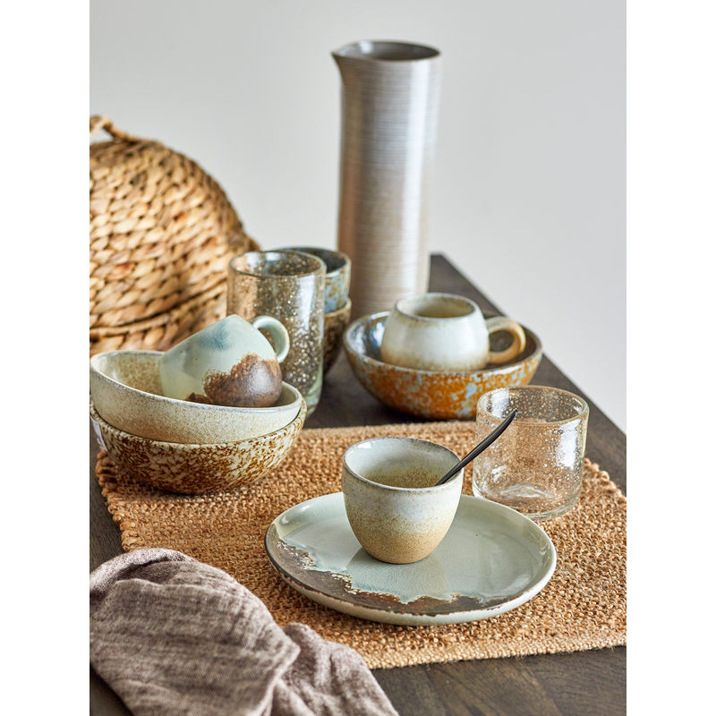 Ensemble de petit-déjeuner Bloomingville Paula, Naturel, Grès