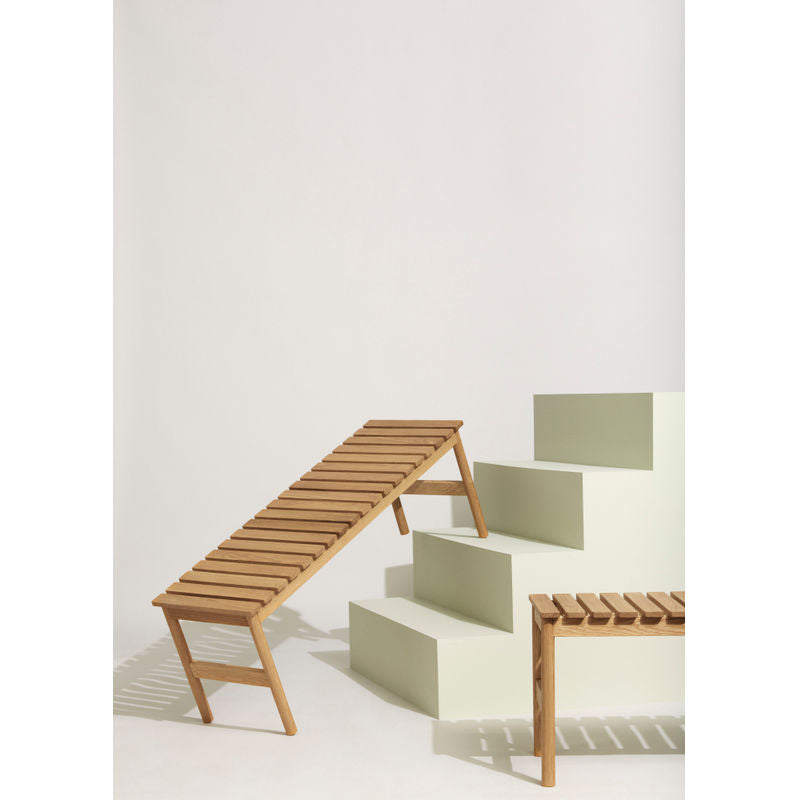 Banc Hübsch Row, bois naturel