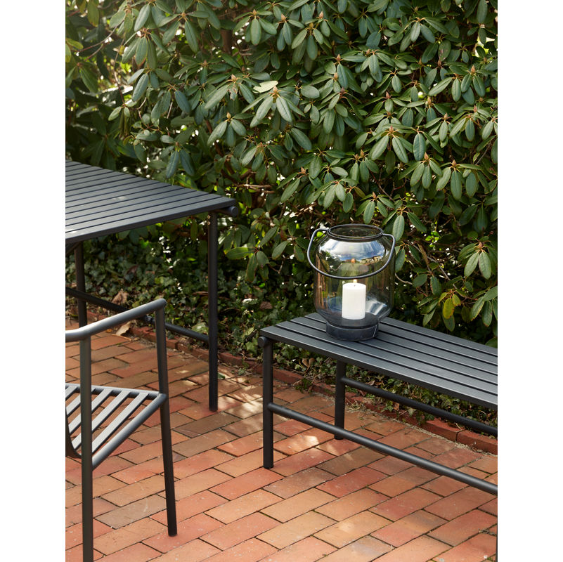 Lanternes Hübsch noires (lot de 2)