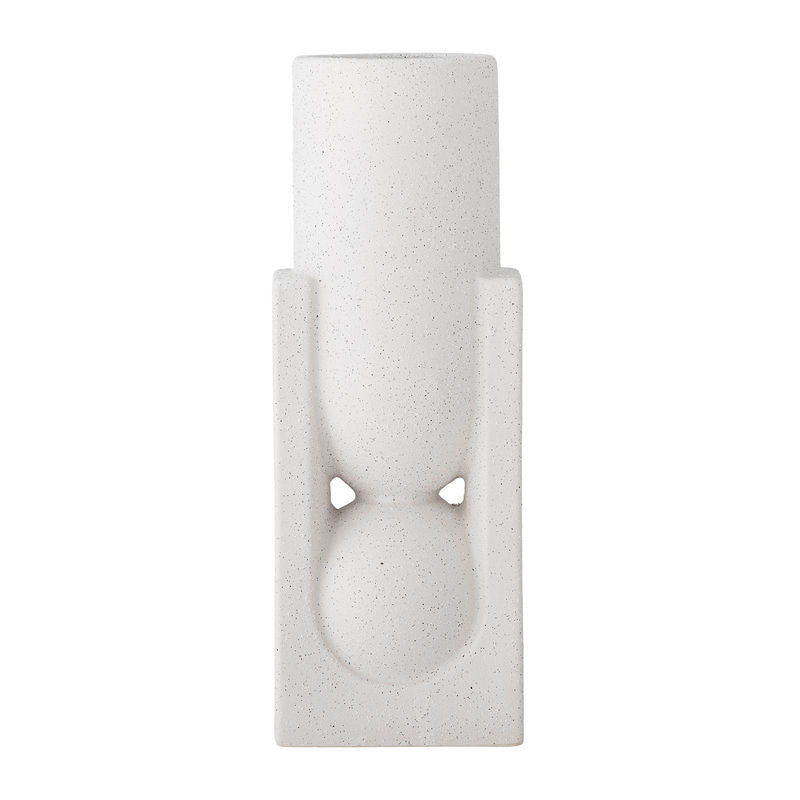 Vase Salome de Bloomingville, Blanc, Grès