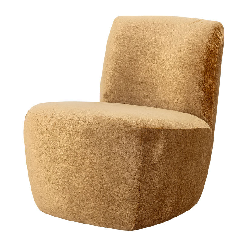 Fauteuil Almonde de Creative Collection, Brun, Polyester