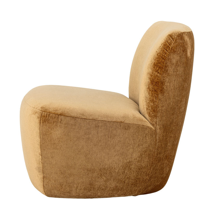 Fauteuil Almonde de Creative Collection, Brun, Polyester
