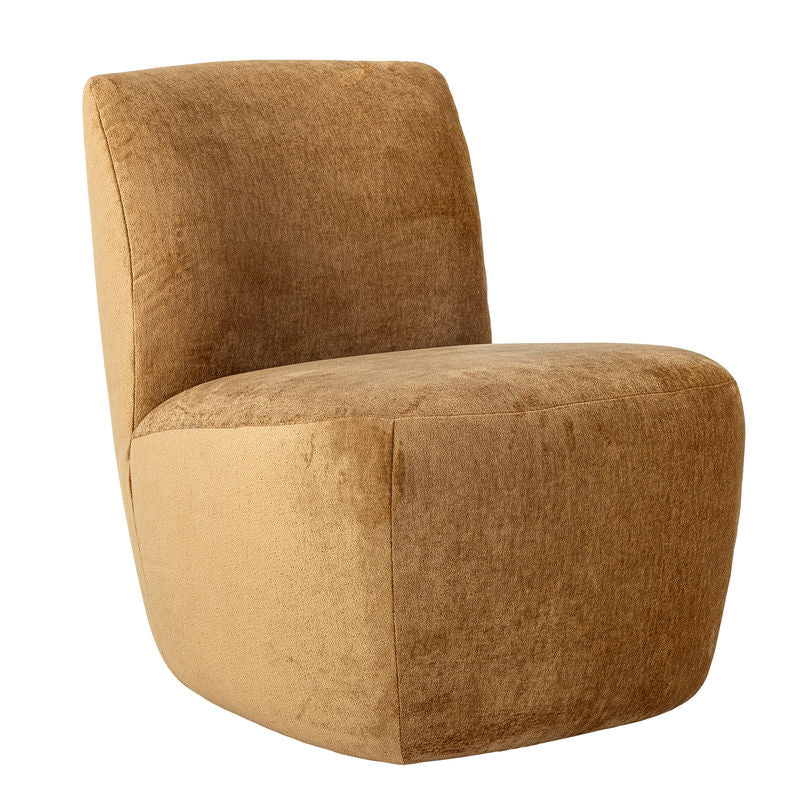 Fauteuil Almonde de Creative Collection, Brun, Polyester