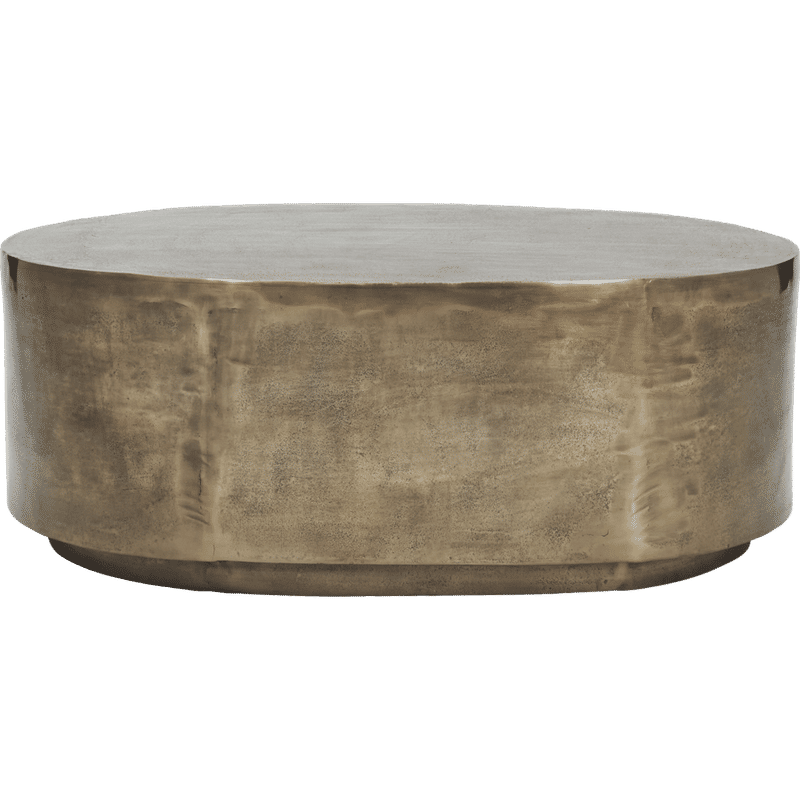 House Doctor Rota Couchtisch, Antike Kupferoberfläche