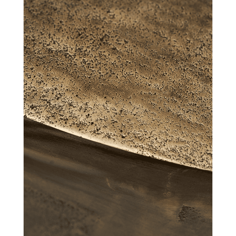 House Doctor Rota Couchtisch, Antike Kupferoberfläche