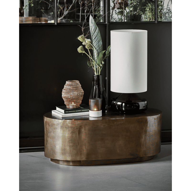 House Doctor Rota Couchtisch, Antike Kupferoberfläche