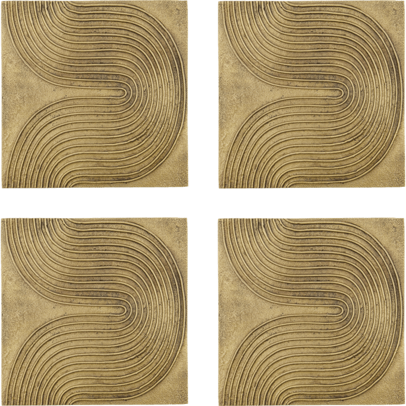 House Doctor Liste Art mural, Bronze antique