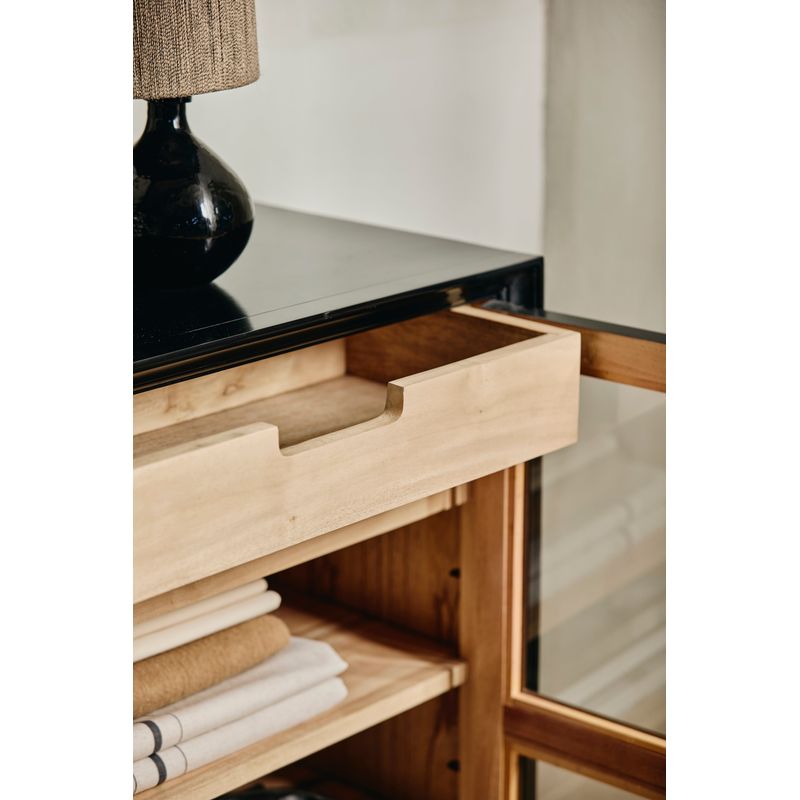 Nordal Viva armoire avec deux portes, noir