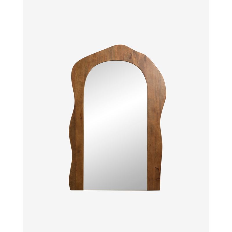 Miroir Nordal Attila, bois brun