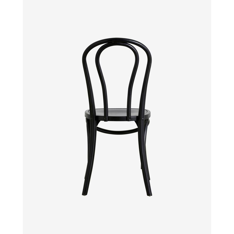 Nordal Bistro stoel, zwart, hout