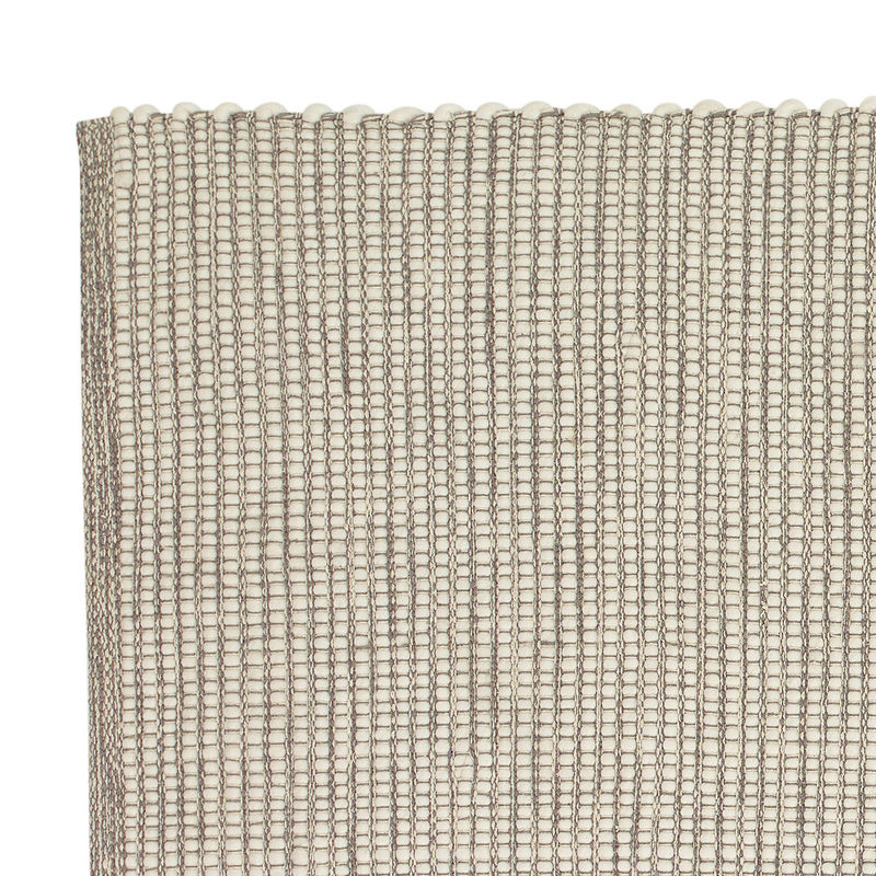 Hübsch Tapis Poppy, gris, blanc