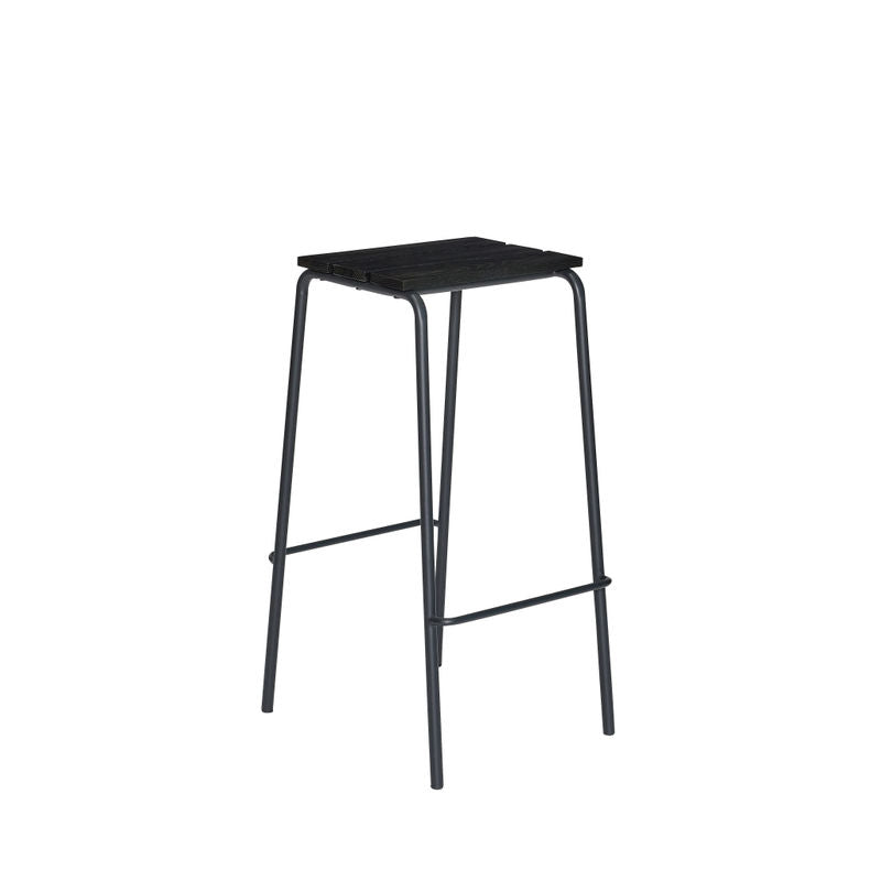 Hübsch Tabouret de bar Stilt, noir