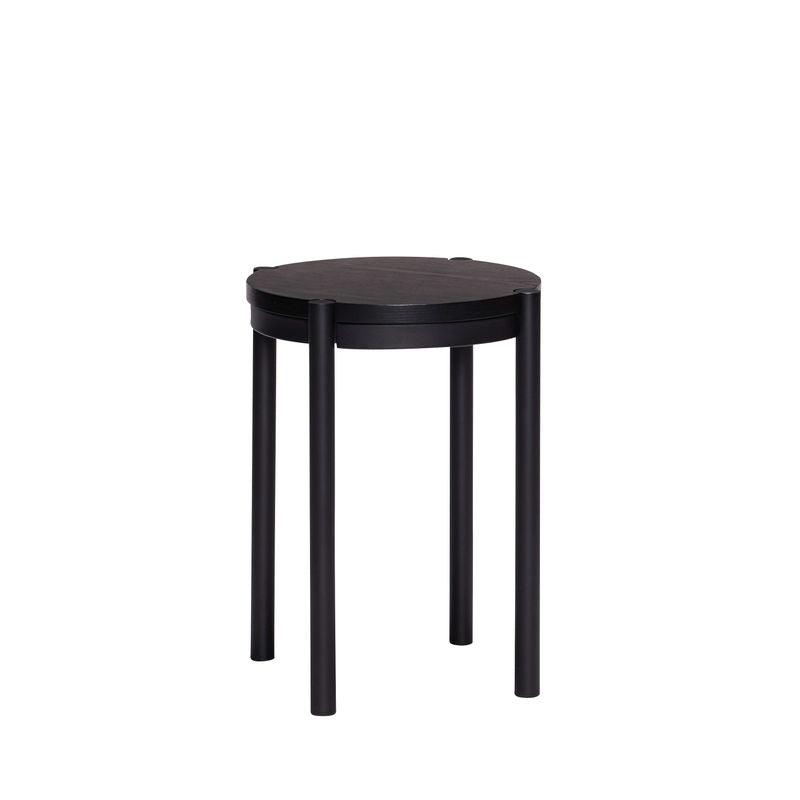 Tabouret Hübsch Oto, noir