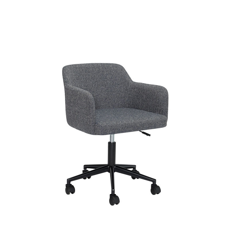 Silla de oficina Hübsch Rest, gris oscuro