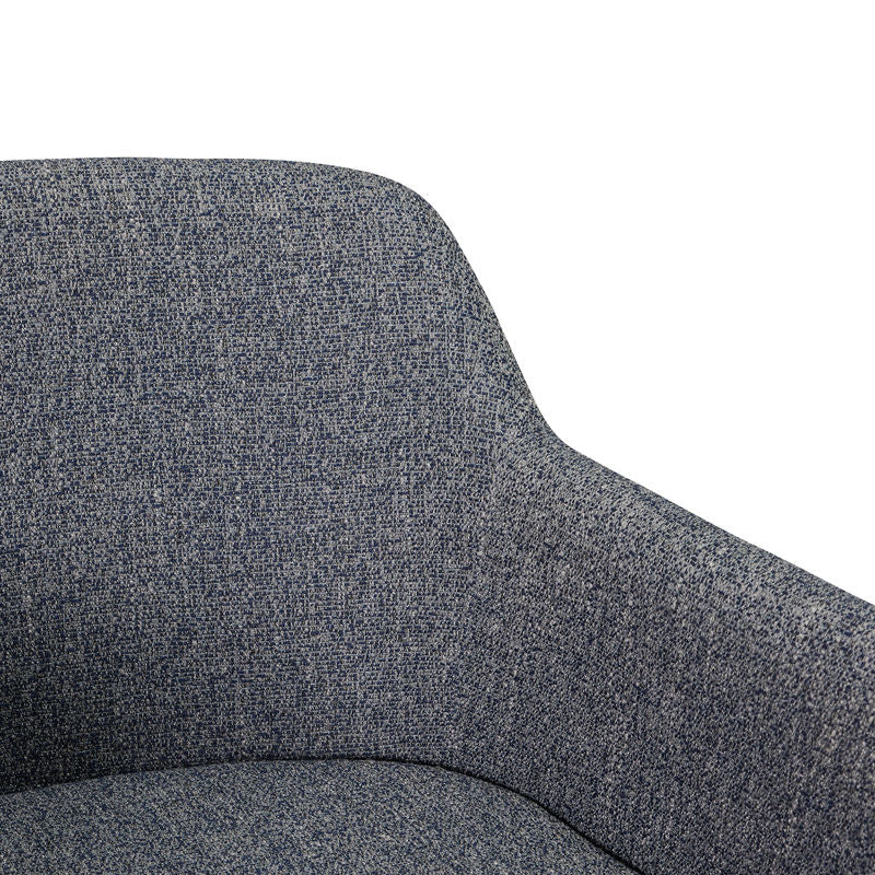 Silla de oficina Hübsch Rest, gris oscuro
