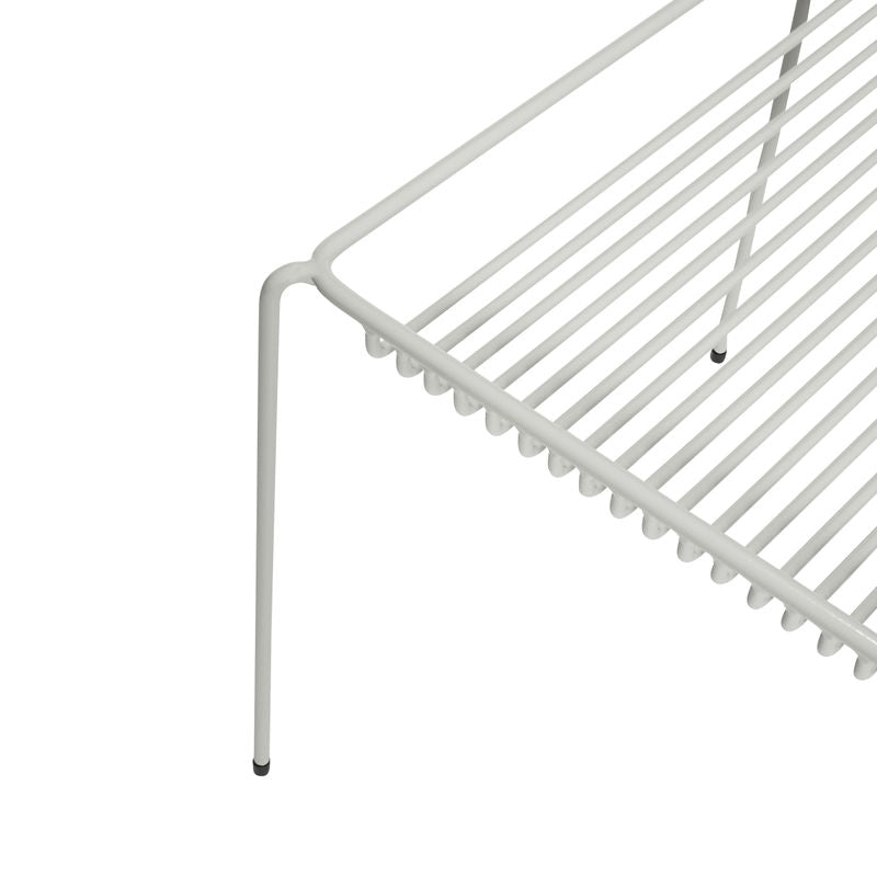 Hübsch Table d'appoint String, gris clair