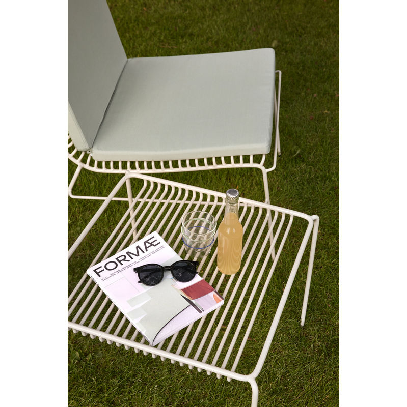 Hübsch Table d'appoint String, gris clair