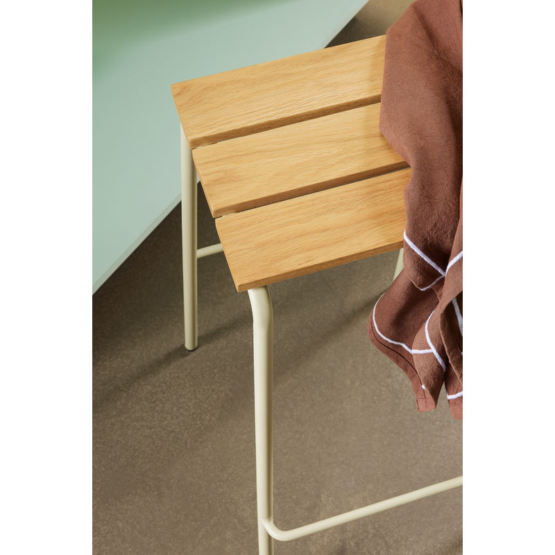 Tabouret de bar Hübsch Stilt, sable