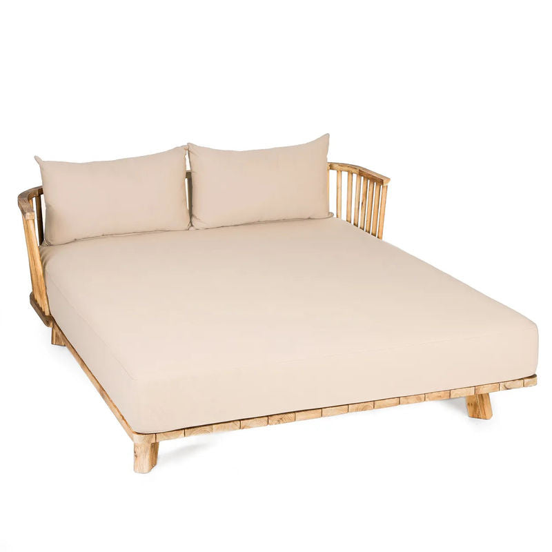 bazarbizar-b2b Le lit de repos double Malawi - Pierre naturelle