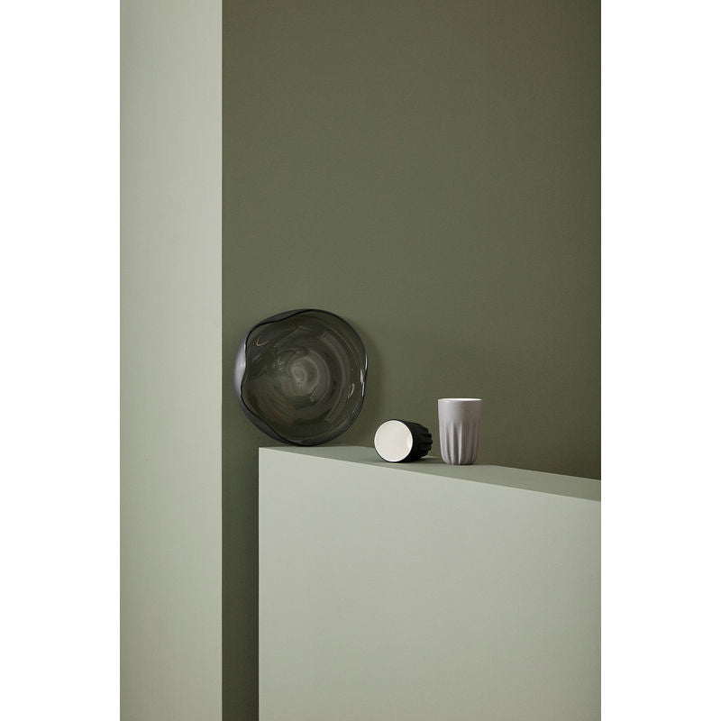 Hübsch Bowls Grey (2er Set)