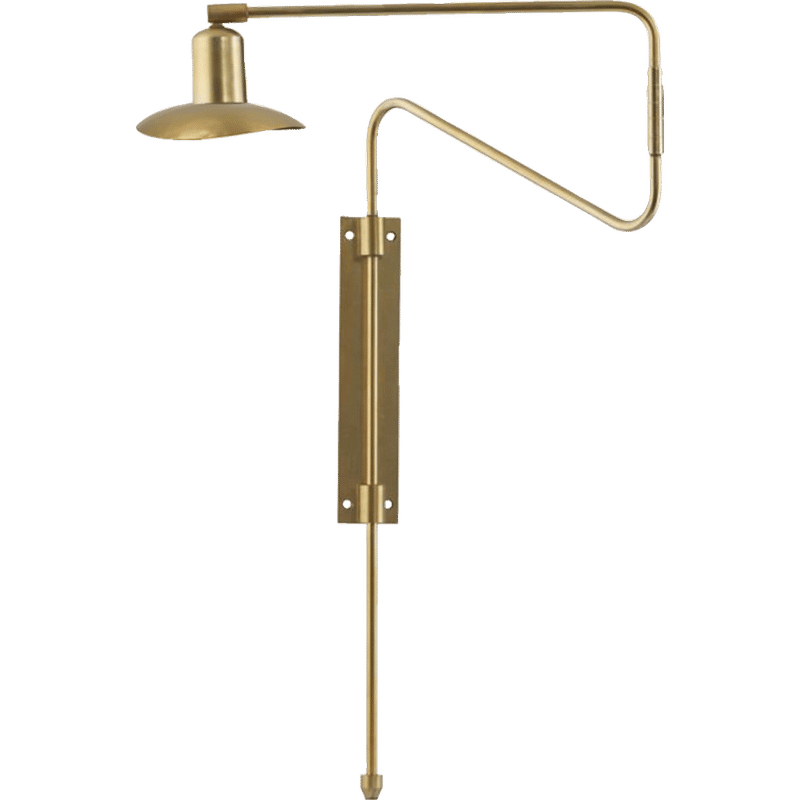 Lampe murale Swing de House Doctor, Laiton