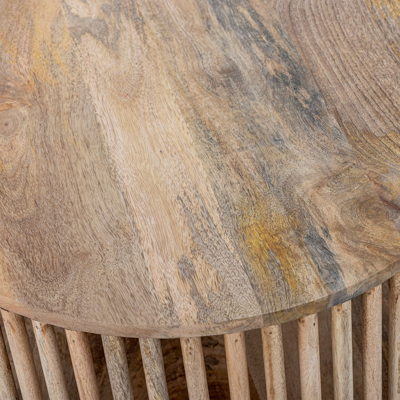 Kreative Kollektion Sali Couchtisch, Natur, Mangoholz